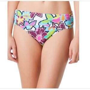 NWT Color Crush Hipster Sarong Bikini Bottom